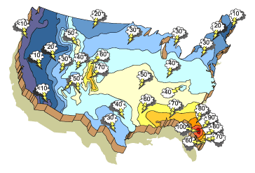 Isokeronic Map